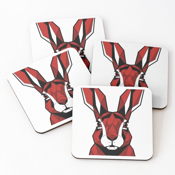 Item preview, Constructivist Vanguard Rabbit Mascot designed and sold by Modern Mascot Archive.