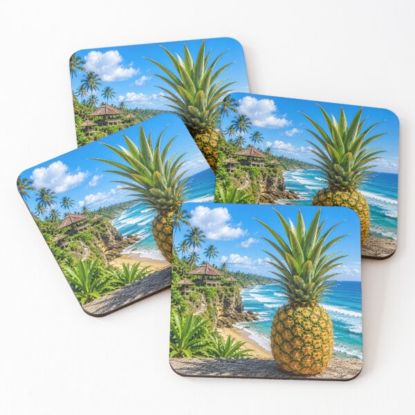 Item preview, Big Pineapple - Bali Ocean Paradise designed and sold by Myra365Art.