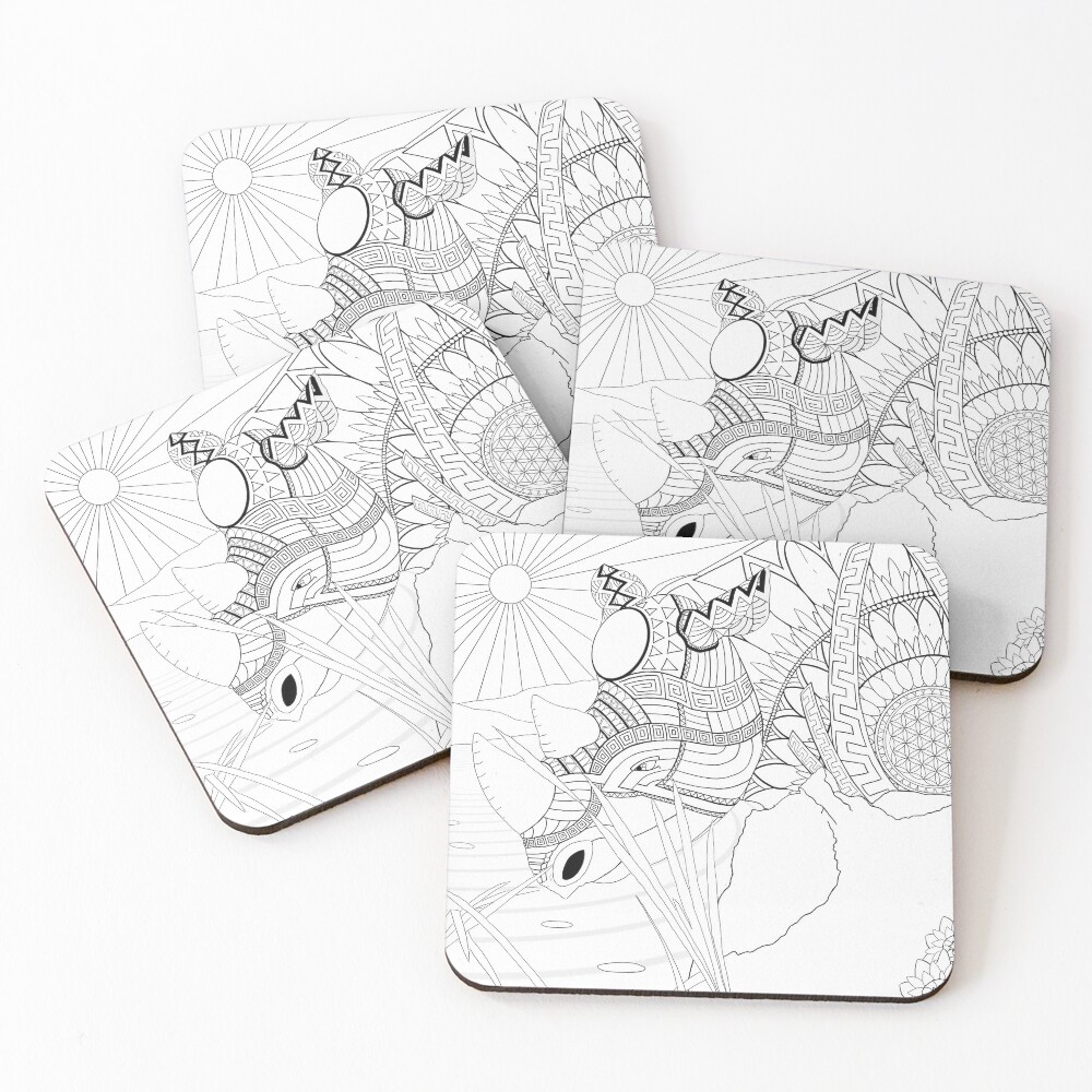 Item preview, Coasters (Set of 4) designed and sold by CCWorkfloor.