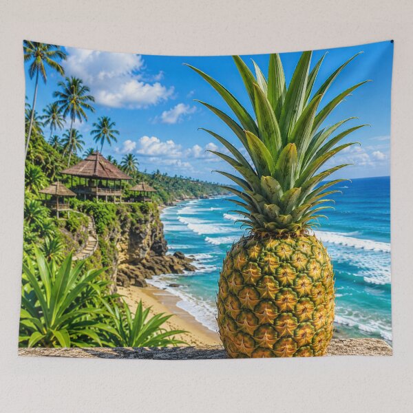 Item preview, Big Pineapple - Bali Ocean Paradise designed and sold by Myra365Art.