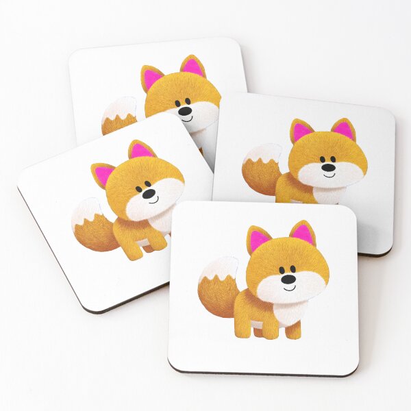 Item preview, Cute Plush Fox Illustration designed and sold by Iknowthat.
