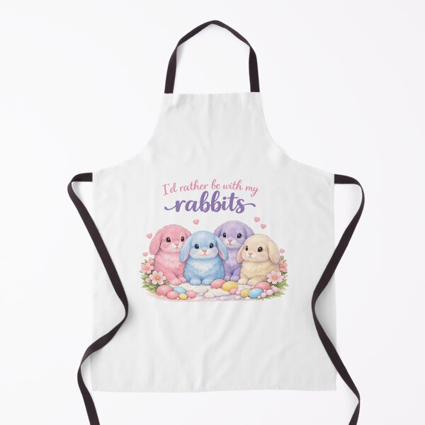 Item preview, Pastel I'd Rather Be With My Rabbits ❤ designed and sold by hearthearts.