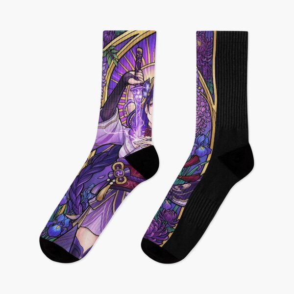 Item preview, Stained Glass Raiden Shogun designed and sold by Thunderbelts.