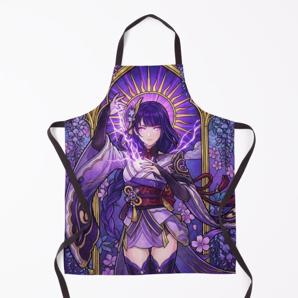 Artikelvorschau, Buntglas Raiden Shogun entworfen und verkauft von Thunderbelts.