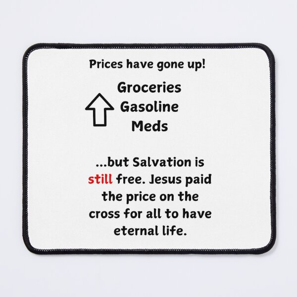 Item preview, Salvation Is Free designed and sold by tellit24seven.