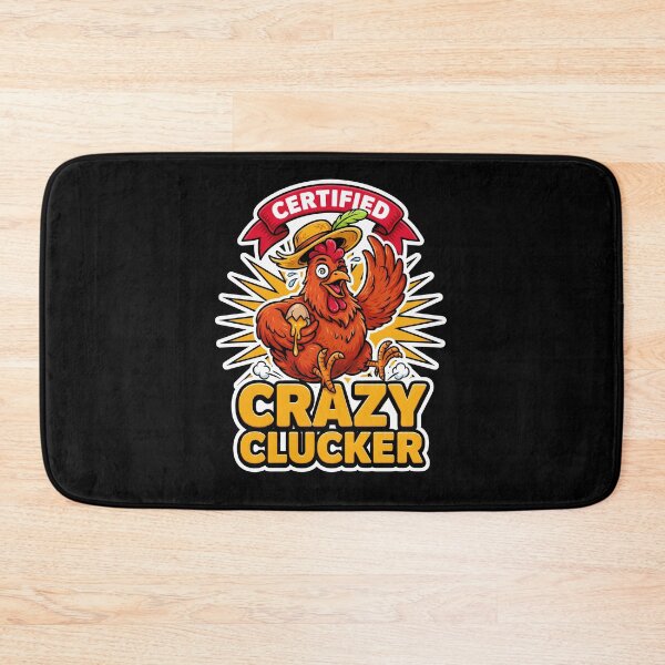Item preview, Certified Crazy Clucker designed and sold by InkRebelia.