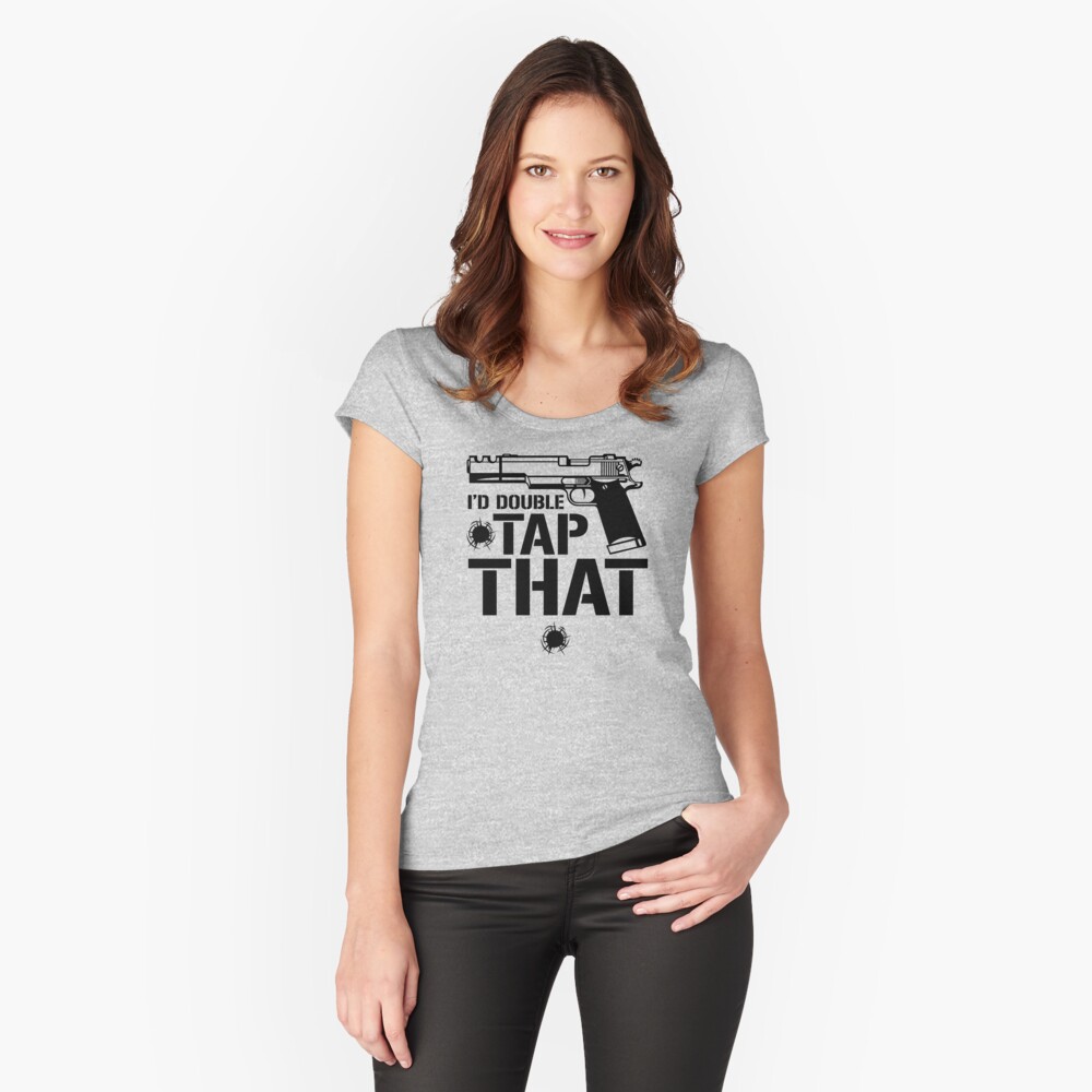Item preview, Fitted Scoop T-Shirt designed and sold by DynamicDesign.