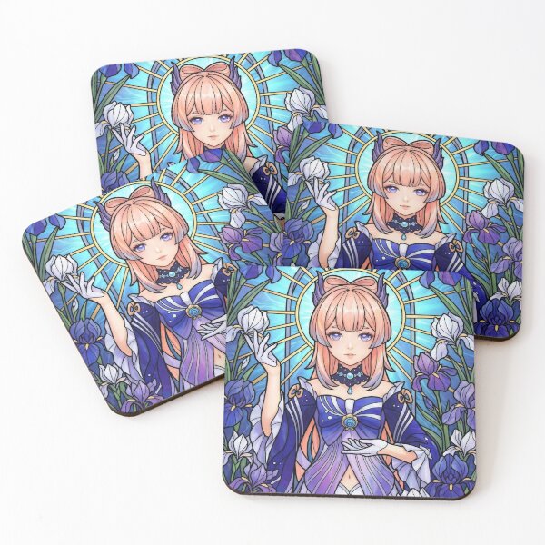 Item preview, Stained Glass Sangonomiya Kokomi designed and sold by Thunderbelts.