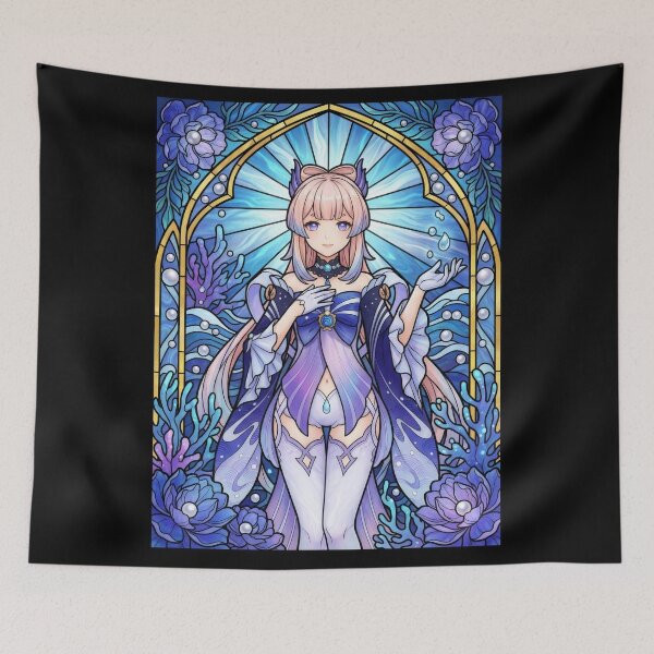 Item preview, Stained Glass Sangonomiya Kokomi designed and sold by Thunderbelts.