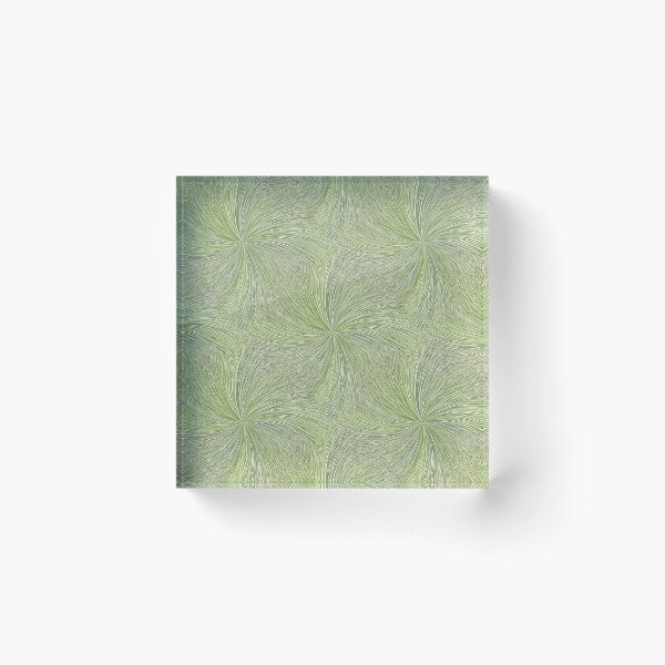 Item preview, Diamond Pinch Swirl Pattern in Lime Green designed and sold by Artistestella.