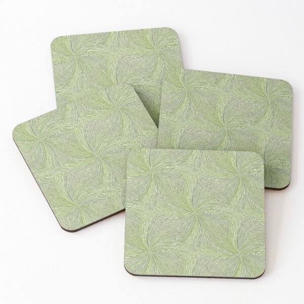 Item preview, Diamond Pinch Swirl Pattern in Lime Green designed and sold by Artistestella.