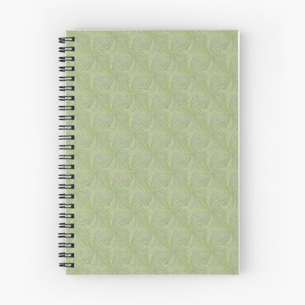 Item preview, Diamond Pinch Swirl Pattern in Lime Green designed and sold by Artistestella.