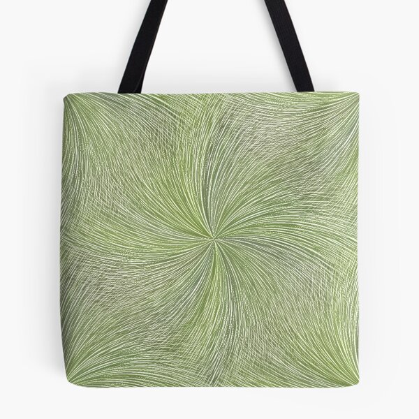 Item preview, Diamond Pinch Swirl Pattern in Lime Green designed and sold by Artistestella.