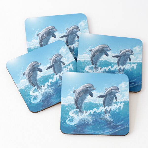 Item preview, Dolphins jumping designed and sold by Svitlana777.