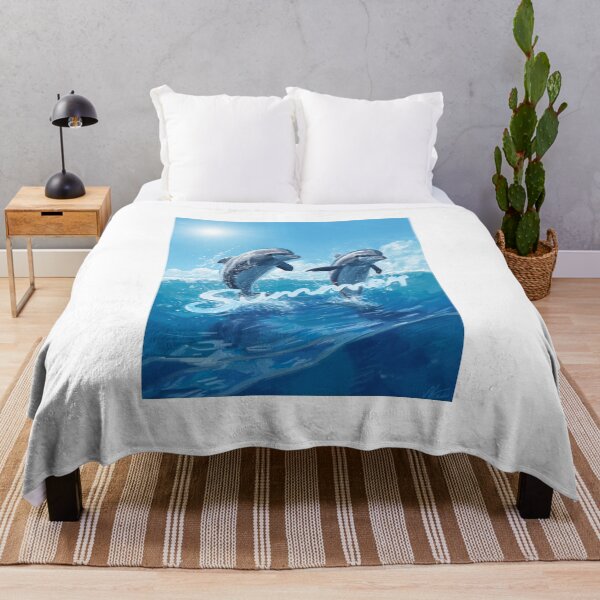 Item preview, Dolphins jumping designed and sold by Svitlana777.
