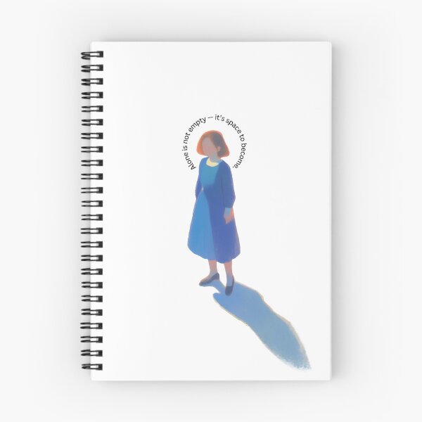 Item preview, ALONE IS NOT EMPTY - IT'S SPACE TO BECOME. designed and sold by PGAart.