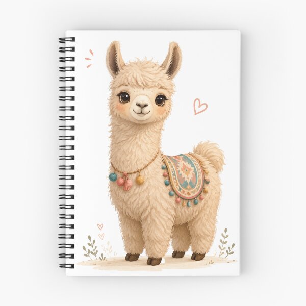 Item preview, cute lama  designed and sold by Facturesfory.