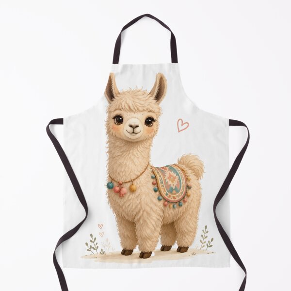 Item preview, cute lama designed and sold by Facturesfory.