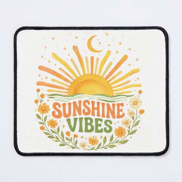 Item preview, Retro Sunshine Vibes Groovy Sun Wreath Illustration designed and sold by ZENVIRART.
