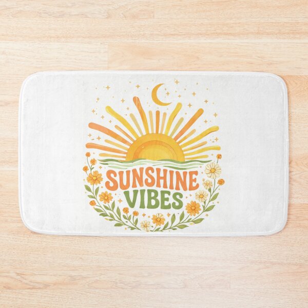 Item preview, Retro Sunshine Vibes Groovy Sun Wreath Illustration designed and sold by ZENVIRART.