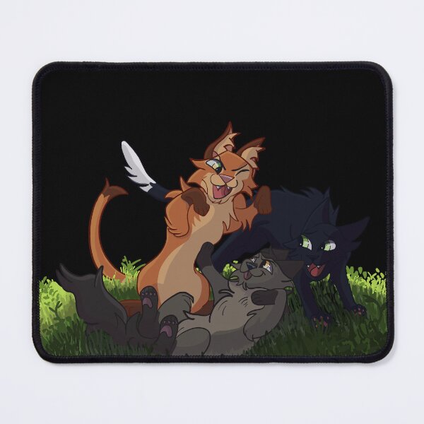 Item preview, The three apprentices ( Warrior Cats) designed and sold by AddieRayzArt.