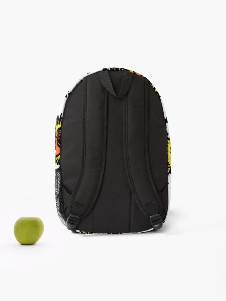 Thumbnail 2 of 3, Backpack, Filled with Rage! designed and sold by mrcbrn.