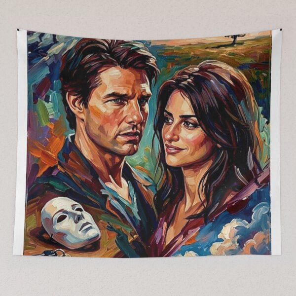 Item preview, Vanilla Sky Retro Sci-Fi Psychological Thriller Romance Tribute Art Movie Poster designed and sold by Art's Diner.