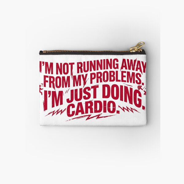 Item preview, I'm Not Running Away From My Problems Funny Sarcastic Cardio Quote designed and sold by jo-e-basta.