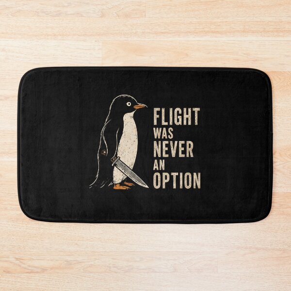 Item preview, Flight Was Never an Option Funny Penguin designed and sold by Marblaes00.