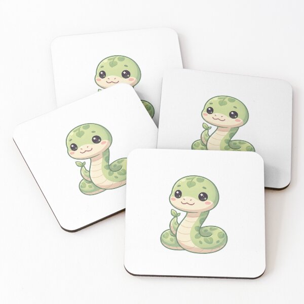 Item preview, cute snake designed and sold by Facturesfory.