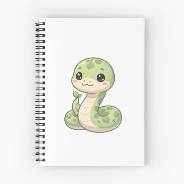 Item preview, cute snake designed and sold by Facturesfory.