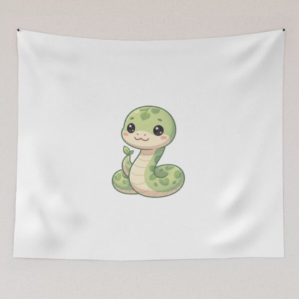 Item preview, cute snake designed and sold by Facturesfory.