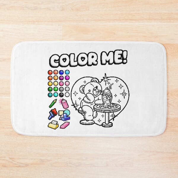 Item preview, Color Me! - Ice Cream Bear designed and sold by jpenfield designs.