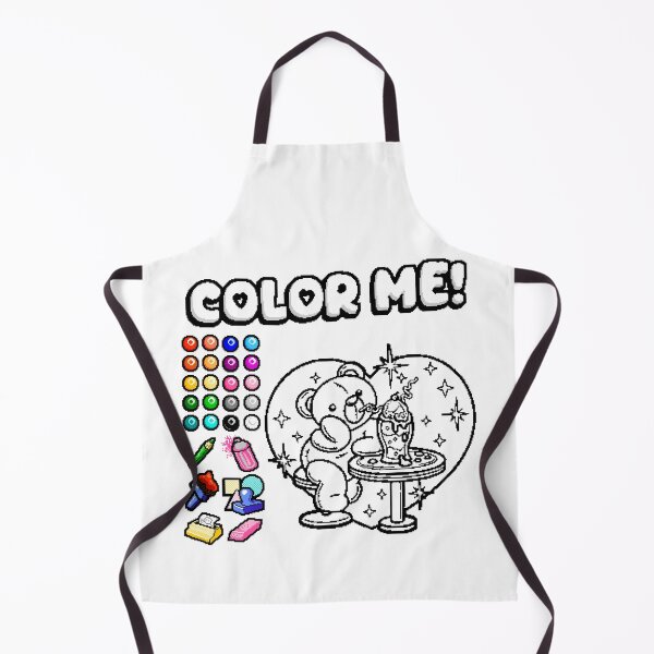 Item preview, Color Me! - Ice Cream Bear designed and sold by jpenfield designs.