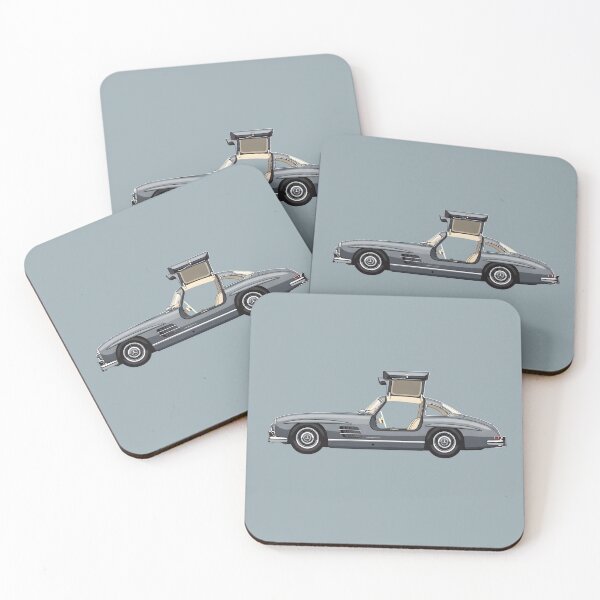 Item preview, Mercedes 300SL Gullwing Poster – Iconic Classic Luxury Car Gift designed and sold by Motorline44.