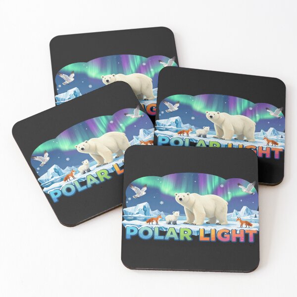 Item preview, Polar Light – Aurora Borealis Spirit designed and sold by GoGreenLove.