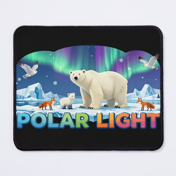 Item preview, Polar Light – Aurora Borealis Spirit designed and sold by GoGreenlove.
