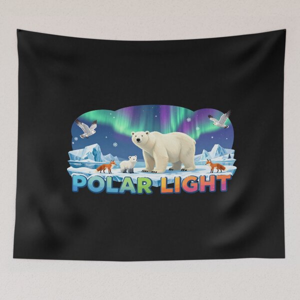 Item preview, Polar Light – Aurora Borealis Spirit designed and sold by GoGreenlove.