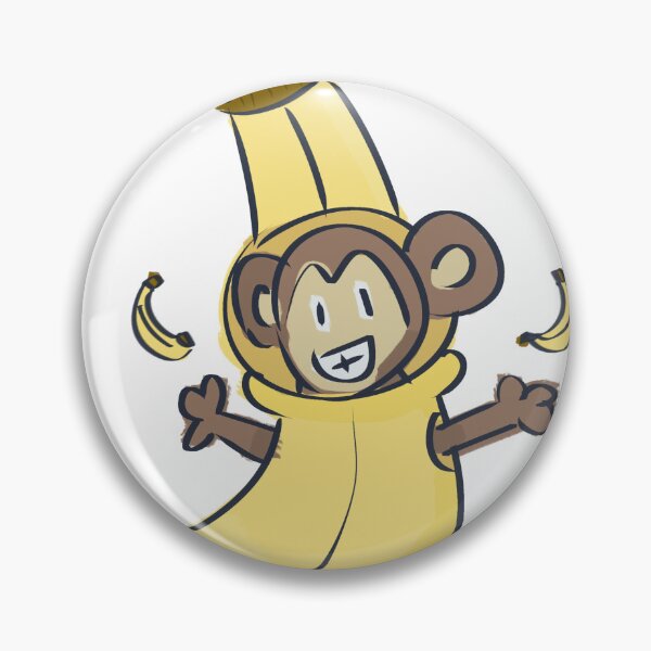 Item preview, Banana monkey designed and sold by Anxiety Runners.