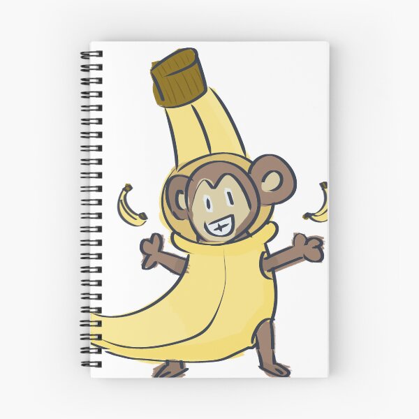 Item preview, Banana monkey designed and sold by Anxiety Runners.