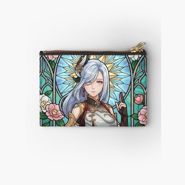 Item preview, Stained Glass Shenhe designed and sold by Thunderbelts.