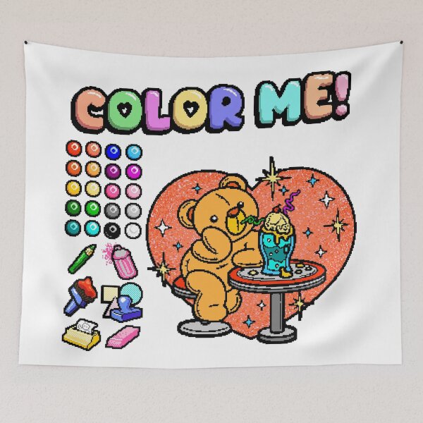 Item preview, Color Me! - Ice Cream Bear - Colored Ed. designed and sold by jpenfield designs.