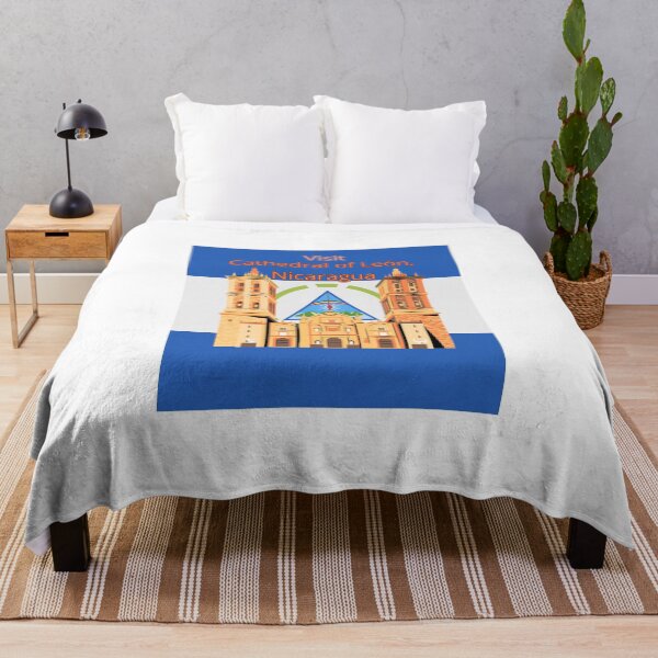 Item preview, Visit Cathedral of León, Nicaragua | Vintage Travel Poster designed and sold by ElartedeNoel.