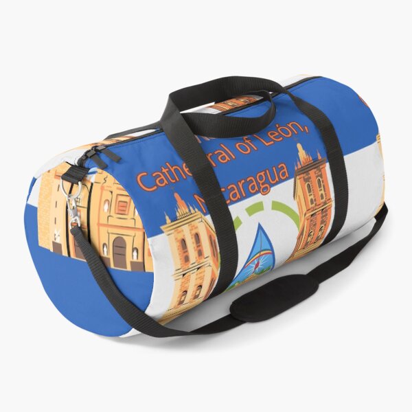 Item preview, Visit Cathedral of León, Nicaragua | Vintage Travel Poster designed and sold by ElartedeNoel.