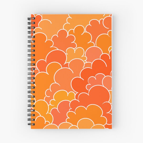 Item preview, Cartoon Cumulus, multicolor orange designed and sold by atalablues.