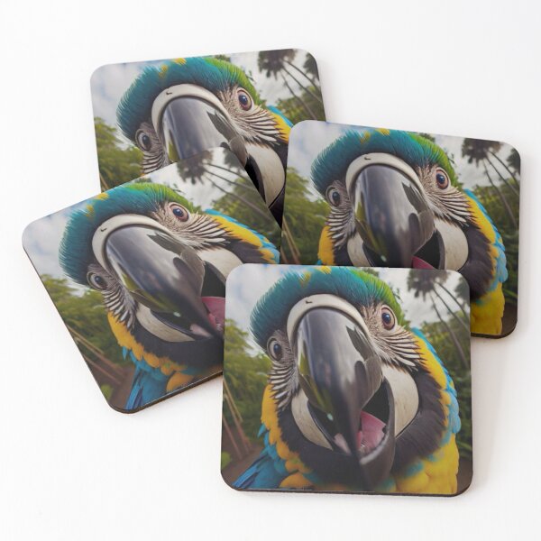 Item preview, Exotic Tropical Bird Painting designed and sold by  @jwatts_Art.