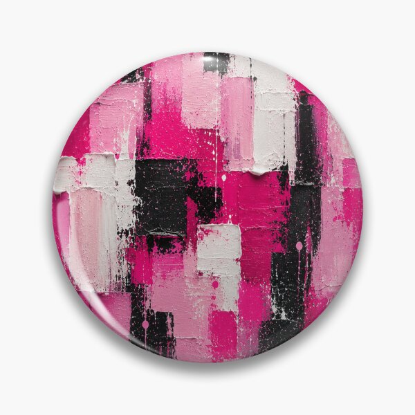 Item preview, spberry Pulse Matter – Textured Abstract Impasto Art designed and sold by Ingorgia Studio.