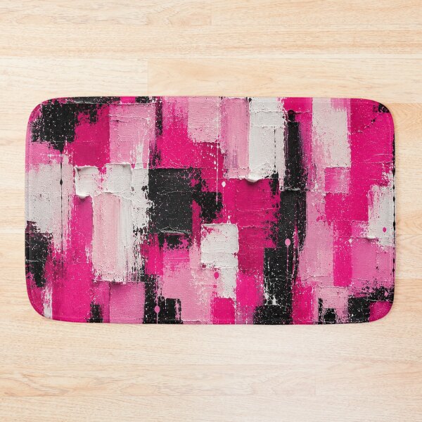 Item preview, spberry Pulse Matter – Textured Abstract Impasto Art designed and sold by Ingorgia Studio.