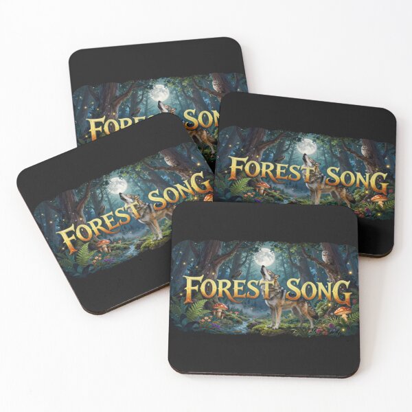 Item preview, Forest Song – Mystical Wolf Spirit designed and sold by GoGreenlove.