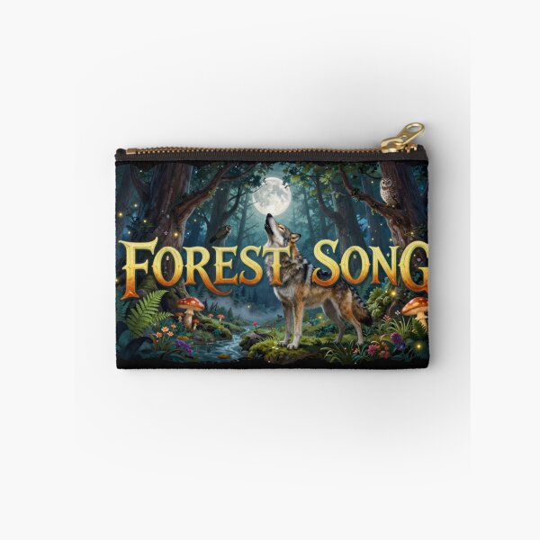 Item preview, Forest Song – Mystical Wolf Spirit designed and sold by GoGreenlove.